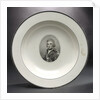 Creamware plate by Worthington