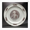 Creamware plate by unknown