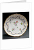 Saucer, part of a tea service reputedly belonging to Vice-Admiral Horatio Nelson (1758-1805) by Richard Champion