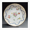 Saucer, part of a tea service reputedly belonging to Vice-Admiral Horatio Nelson (1758-1805) by Richard Champion