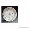 Saucer, part of a tea service reputedly belonging to Vice-Admiral Horatio Nelson (1758-1805) by Richard Champion