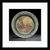 Creamware plate by Royal Doulton