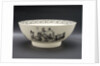 Creamware punch bowl by unknown
