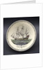 Creamware punch bowl by unknown