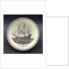 Creamware punch bowl by unknown