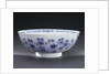 Delftware ship bowl by unknown
