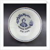 English delftware punch bowl by unknown