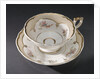 Cup and saucer, part of a teaset said to have been used by Emma, Lady Hamilton by unknown
