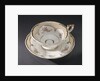 Cup and saucer, part of a teaset said to have been used by Emma, Lady Hamilton by unknown