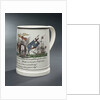 Creamware mug by Unknown