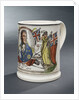 Creamware mug commemorating Vice-Admiral Horatio Nelson (1758-1805) by unknown