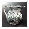 Earthenware jug by unknown