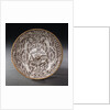 Earthenware saucer by unknown