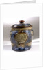 Trafalgar centenary commemorative tobacco jar and lid by Doulton & Co. Ltd.