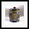 Trafalgar centenary commemorative tobacco jar and lid by Doulton & Co. Ltd.