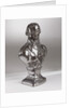 Brown earthenware bust with a silver lustre glaze depicting Vice-Admiral Horatio Nelson (1758-1805) by Doulton & Co. Ltd.