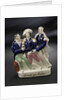 Staffordshire figure group representing the death of Nelson by unknown
