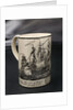 Creamware mug by unknown