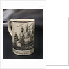 Creamware mug by unknown