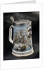 Bone china tankard by Worcester Royal Porcelain Co