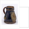 Miniature jug commemorating the Trafalgar centenary by Doulton & Co. Ltd.