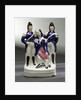 Staffordshire figure group representing the death of Nelson by unknown