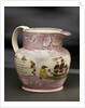 Earthenware jug by unknown
