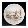 Porcelain plate by Vista Alegre