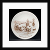 Porcelain plate by Vista Alegre