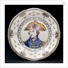 Delftware plate by Unknown