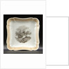 Square porcelain dish by Miles Mason