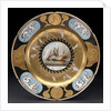 Porcelain plate by Thomas Baxter
