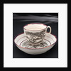 Porcelain cup and saucer by Worthington