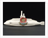 Model submarine in porcelain by Birks