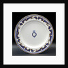 Plate used on HMY 'Victoria and Albert' (1899) by W.T. Copeland & Sons Ltd.