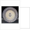 Earthenware mess plate by unknown