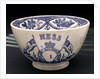 Earthenware bowl by unknown