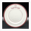 Porcelain side plate by R. H. & S. L. Plant Ltd.