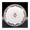 Saucer used on HMY 'Victoria and Albert' (1899) by W.T. Copeland & Sons Ltd.