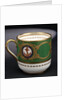 Cup used on HMY 'Victoria and Albert' (1899) by W.T. Copeland & Sons Ltd.