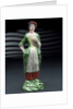 Earthenware figure of a lass by Ralph Wood