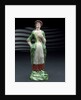Earthenware figure of a lass by Ralph Wood