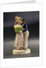 Earthenware figure group: a sailor, newly ashore, embraces his comely lass by unknown
