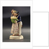 Earthenware figure group: a sailor, newly ashore, embraces his comely lass by unknown