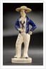 Earthenware figure of a sailor by Unknown