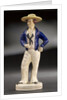 Earthenware figure of a sailor by Unknown