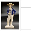 Earthenware figure of a sailor by Unknown