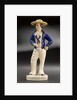Earthenware figure of a sailor by Unknown