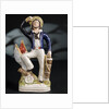 Earthenware figure of a sailor by unknown