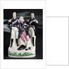Staffordshire figure group representing the death of Nelson by unknown